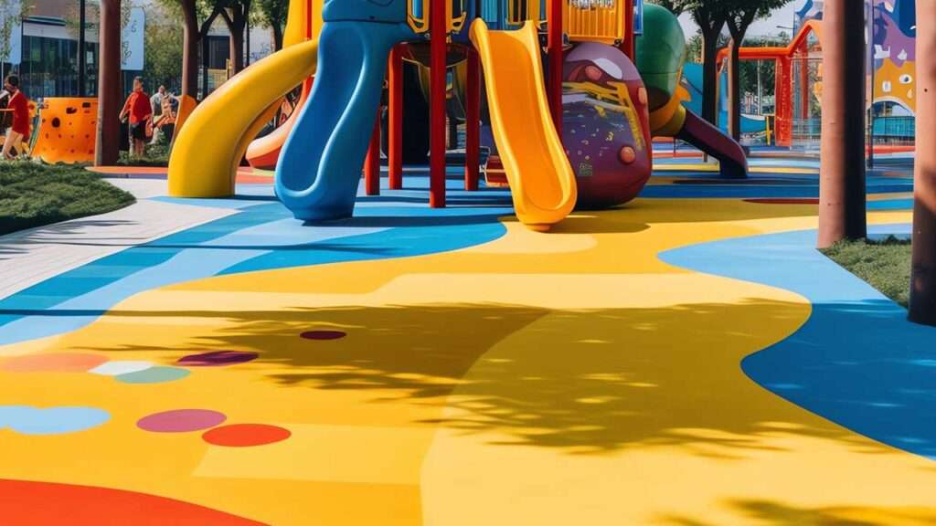 playgrounds surfaces